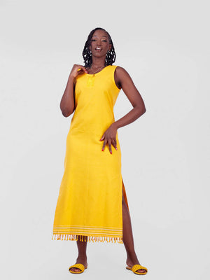 Kikoy Fitted Dress | Handmade African Dress | Oneway Kenya