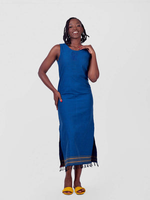 Kikoy Fitted Dress | Premium Women’s Cotton Dress | Oneway Kenya