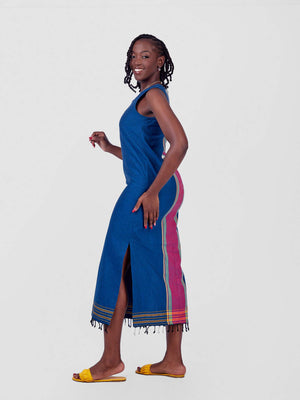 Kikoy Fitted Dress | Premium Women’s Cotton Dress | Oneway Kenya