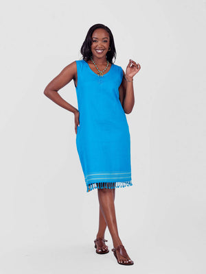100% Cotton African Short Dress – Made in Kenya | ONEWAY Ethical Fashion