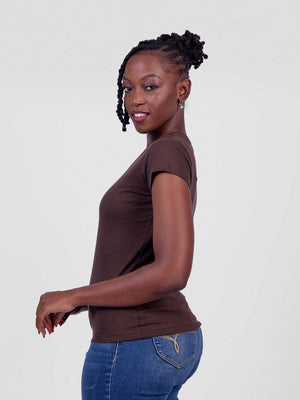 Oneway Kenya Women's Pure Cotton Plain Tee - Everyday Essential