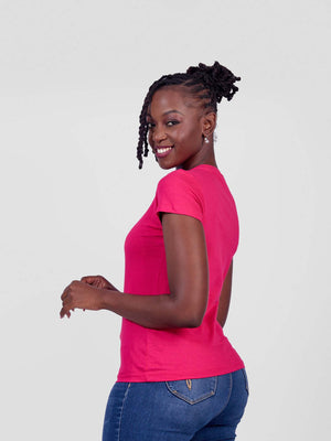 Ladies' Premium Cotton Plain T-Shirt - Eco-Friendly & Fair Trade