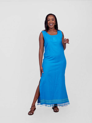Kikoy Fitted Dress | Everyday Cotton Dress | Oneway Kenya