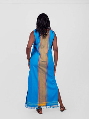 Kikoy Fitted Dress | Everyday Cotton Dress | Oneway Kenya