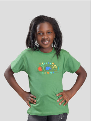 Colorful Kenya Kids T-Shirt