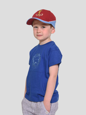 Lion Head Kids T-Shirt | African Wildlife Kidswear | Oneway
