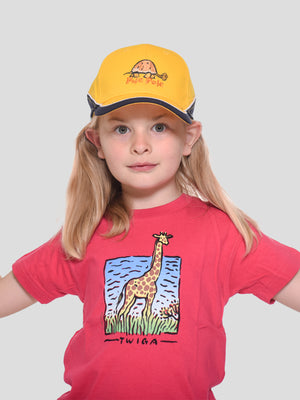 Twiga Print Kids’ T-Shirt – Fun & Durable Printed Children’s Clothing Made in Kenya by Oneway