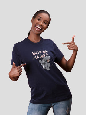 Oneway Kenya Hakuna Matata Kiboko T-Shirt – 100% Cotton