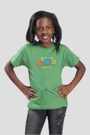 Colorful Kenya Kids T-Shirt