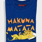 Hakuna Matata Simba Kids T-Shirt | Fun Animal Prints - Oneway Kenya
