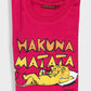 Hakuna Matata Simba Kids T-Shirt | Fun Animal Prints - Oneway Kenya