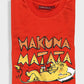 Hakuna Matata Simba Kids T-Shirt | Fun Animal Prints - Oneway Kenya