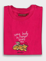 Somebody in Kenya Loves Me Kids’ T-Shirt – Fun & Comfortable Children’s Wear Made in Kenya by Oneway