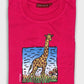 Twiga Print Kids’ T-Shirt – Fun & Durable Printed Children’s Clothing Made in Kenya by Oneway