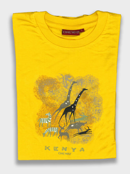 Kenya Cave Paintings Kids T-Shirt