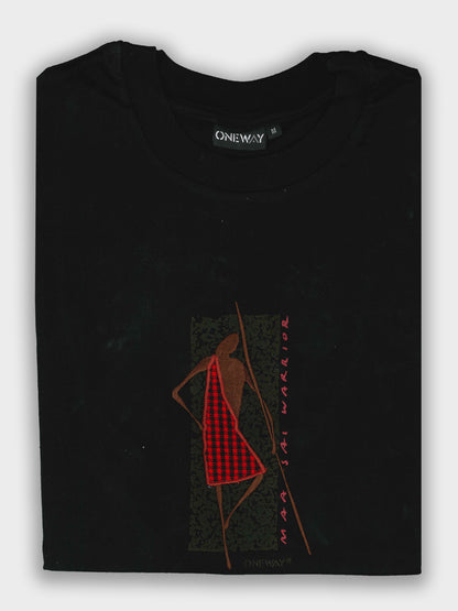 Masai Warrior With Shuka T-Shirts - Celebrate African Heritage and Unique Style