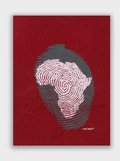 Africa Thumb Print T-Shirt - Unique Ethnic Fashion Statement