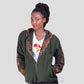 Dashiki Fleece Hoodie Jacket