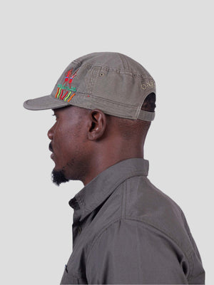 Warrior (Masai Beads) - Army Cap