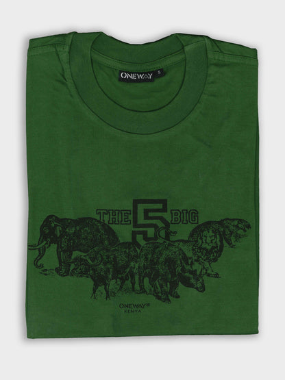 The Big Five Printed T-Shirt – Made in Kenya