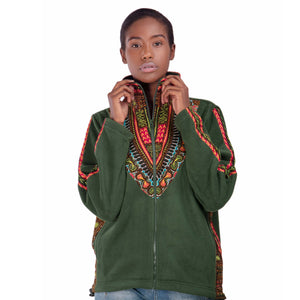 Dashiki Fleece Jacket