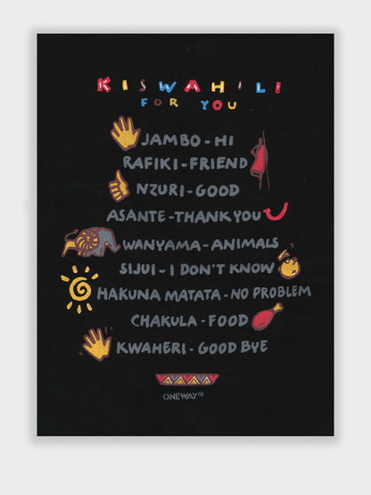 Kiswahili For You T-Shirt - Stylish Kiswahili T-Shirts for Every Occasion