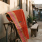 Kikoy Wrap - Red Orange