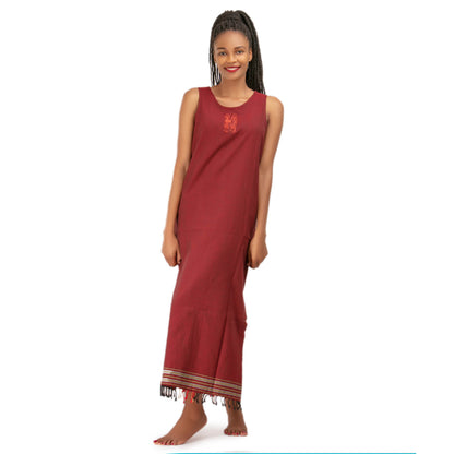 Kikoy Fitted Dress | Handmade African Dress | Oneway Kenya - Onewaykenya