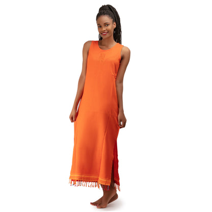 Kikoy Fitted Dress | Premium Women’s Cotton Dress | Oneway Kenya