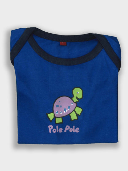 Infant T-Shirt “Pole Pole” | Kiswahili Baby Clothing | Oneway