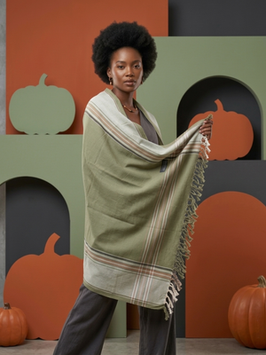 Kikoy Wrap - Buff Olive