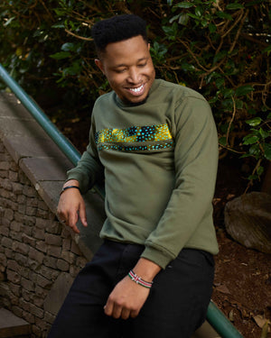 Wakanda Front Detail Sweatshirt – Premium Unisex African-Inspired Wear | Oneway Kenya