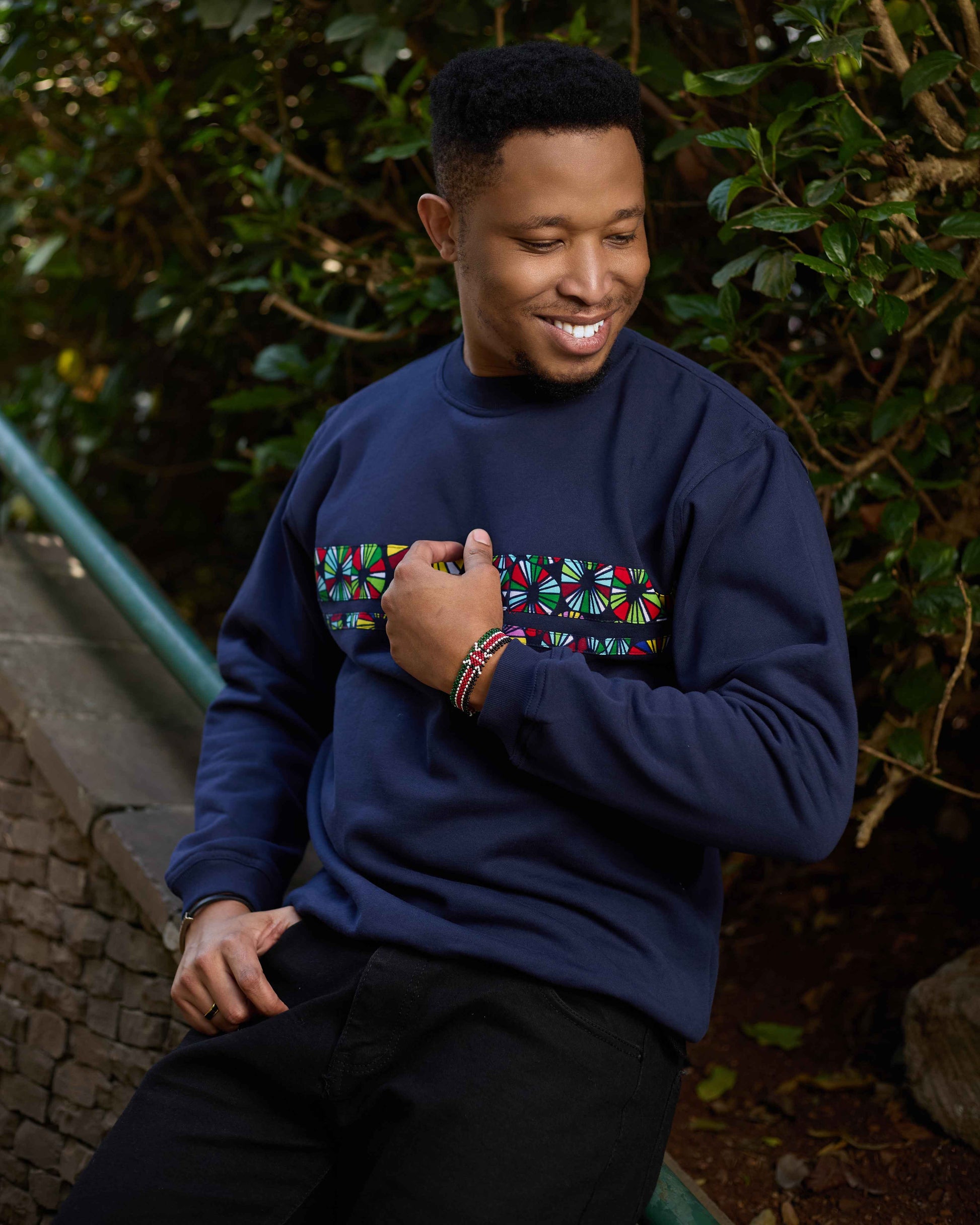 Wakanda Front Detail Sweatshirt – Premium Unisex African-Inspired Wear | Oneway Kenya