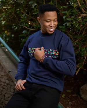 Wakanda Front Detail Sweatshirt – Premium Unisex African-Inspired Wear | Oneway Kenya
