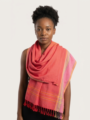 Kikoy Wrap - Red Pink
