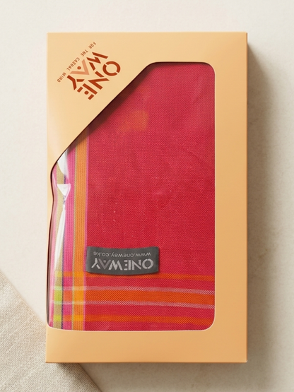 Kikoy Wrap - Red Pink