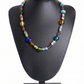 African Diamond Short Necklace - Elegant and Unique Jewelry Piece