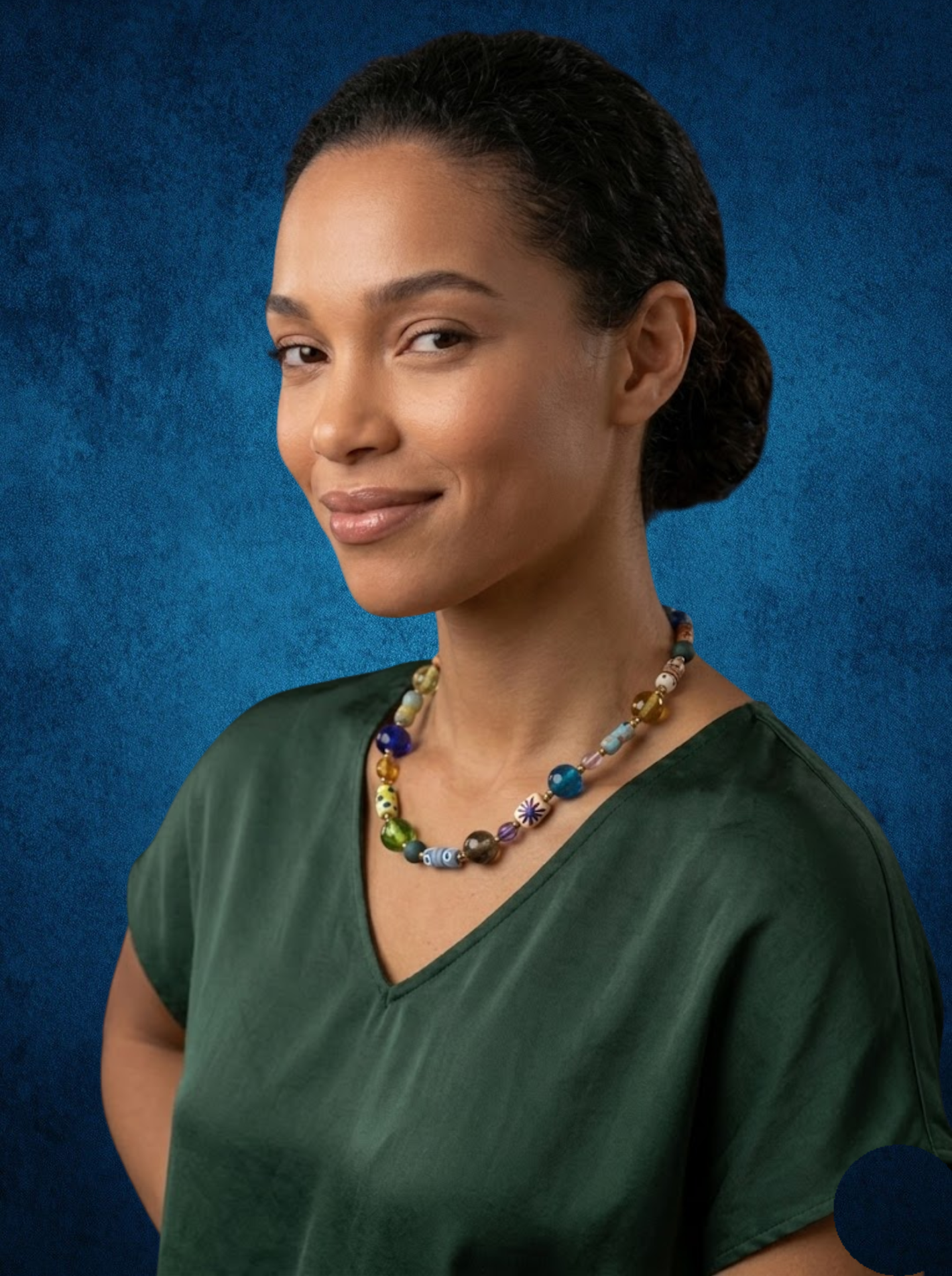 African Diamond - Long Necklace