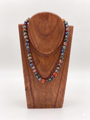 African Trade Bead - Long Necklace