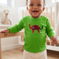 Baby Elephant Long Sleeve T-Shirt | Khanga Appliqué – Design By Me