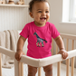 Baby Giraffe Short Sleeve T-Shirt | Khanga Appliqué – Design By Me