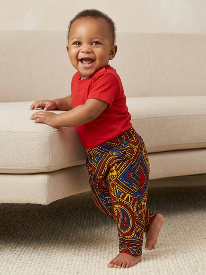 Baby Khanga Trouser for Stylish Infant Comfort and Easy Wear