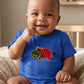 Baby Hippo Short Sleeve T-Shirt | Khanga Appliqué – Design By Me