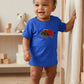 Baby Hippo Short Sleeve T-Shirt | Khanga Appliqué – Design By Me
