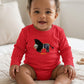 Baby Lion Long Sleeve T-Shirt | Khanga Appliqué – Design By Me