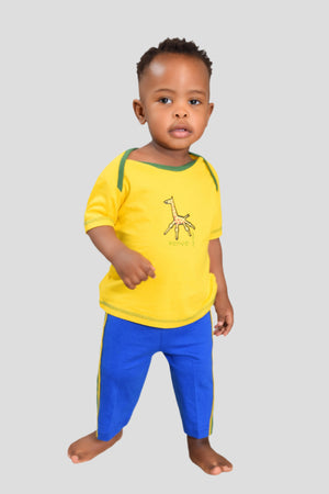 Infant T-Shirt “Twiga” | Giraffe Baby Clothes | Oneway Kenya