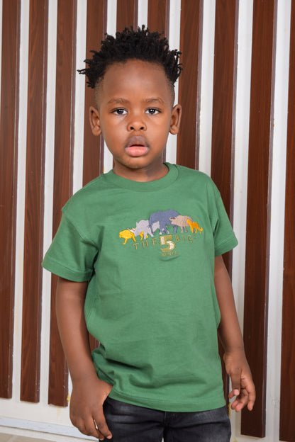 Big Five Ottow Kids T-Shirt – Adventure &amp; Wildlife in Style