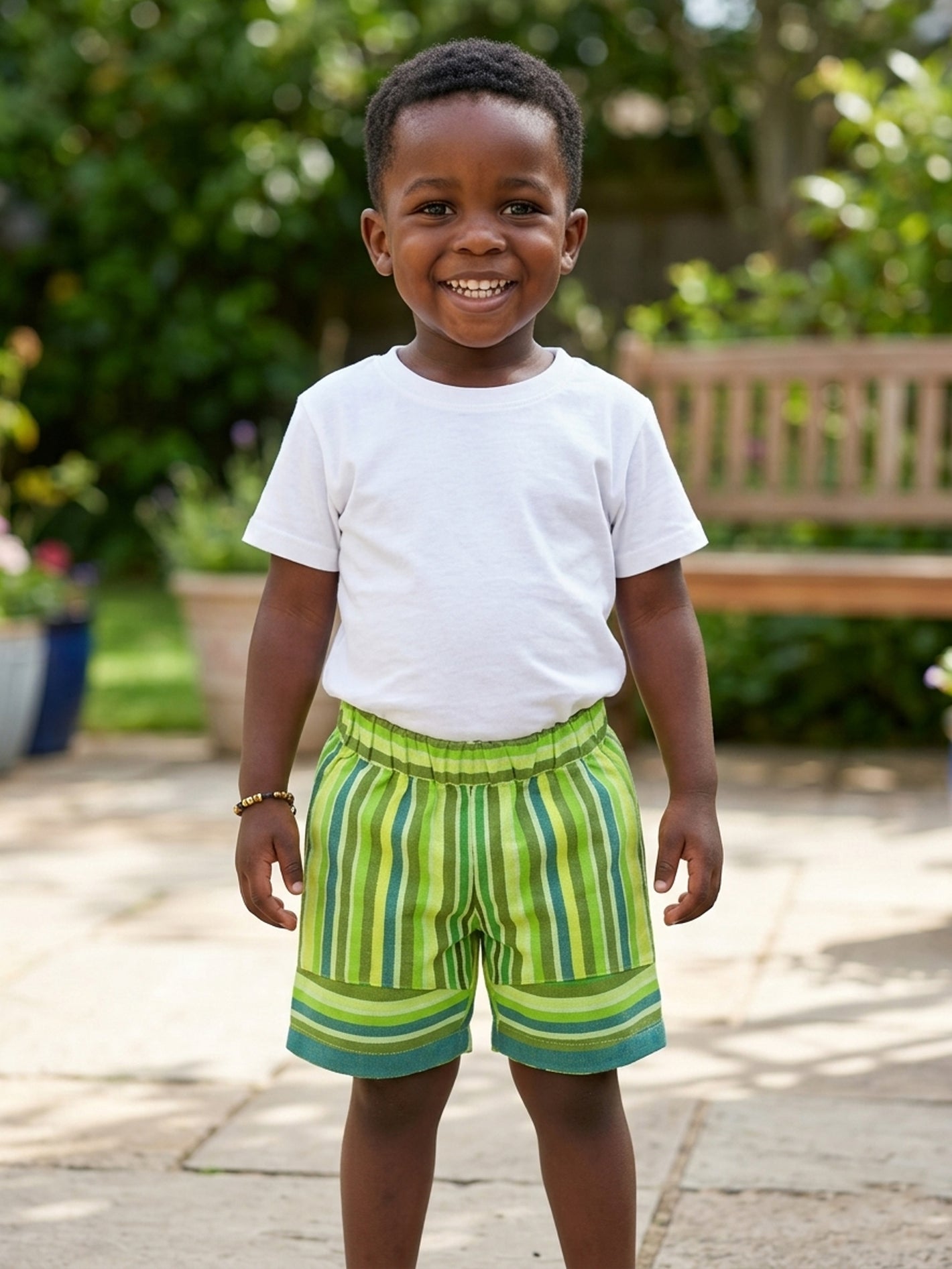 Boys Bermuda Stripped