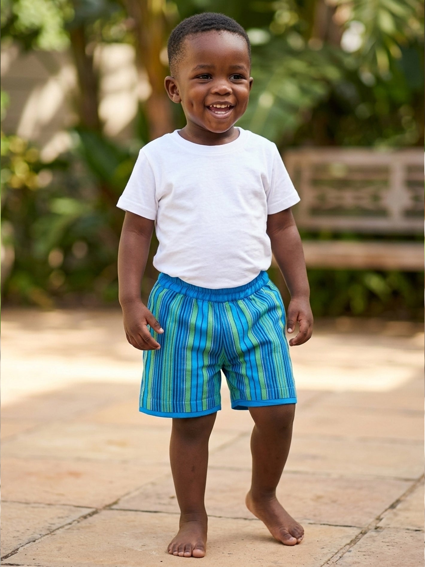 Boys Bermuda Stripped