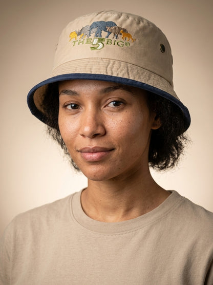 Big Five Ottow Bucket Hat - Stylish Embroidered Design for Ultimate Sun Protection
